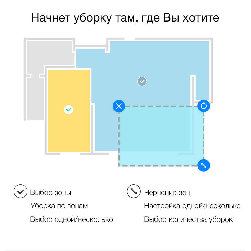 Робот пылесос неправильно рисует карту