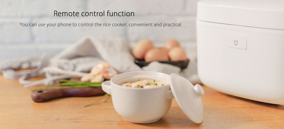Умная мультиварка Xiaomi MiJia Induction Heating rice cooker 2 управление со смартфона
