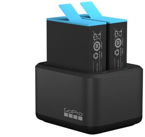 HERO9 Black - Двойное зарядное устройство + аккумулятор