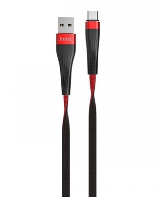 Кабель Hoco U39 USB-USB Type-C 1.2m Красный