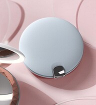 Зеркало с функцией зарядки HuiZuo Portable Beauty Mirror Blue