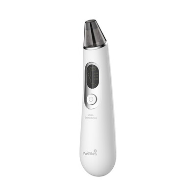 Аппарат для вакуумной чистки кожи лица Xiaomi WellSkins Clean Beauty Blackhead Meter Silver WX-HT100