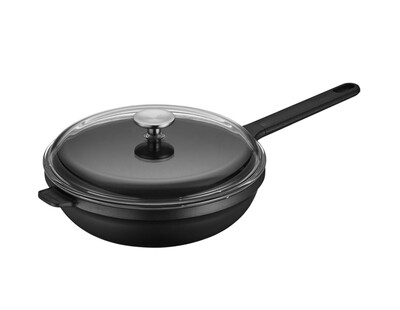 Сковорода вок BergHOFF GEM Series Frying Pan Black 28cm