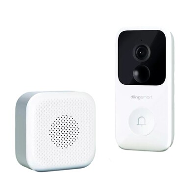 Видеозвонок Xiaomi Dlingsmart Smart Video Doorbell E3 White