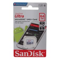 Карта памяти SanDisk Ultra microSDHC Class 10 UHS-I U1 120MB/s 64GB SDSQUA4-064G-GN6MN