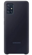 Накладка Soft-touch для Samsung Galaxy A52 Черная