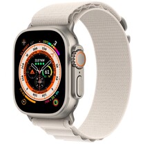 Часы Apple Watch Ultra GPS+Cellular 49 мм Titanium Case Starlight MQF03 Alpine Loop M