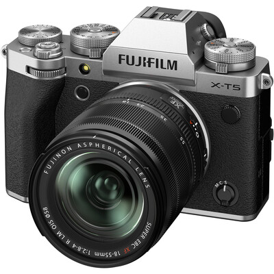Фотоаппарат Fujifilm X-T5 Kit XF 18-55mm f/2.8-4 R LM OIS Silver