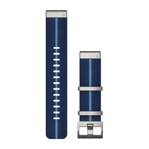 Ремешок Garmin QuickFit 22 mm Nylon Striped Blue 010-13225-10