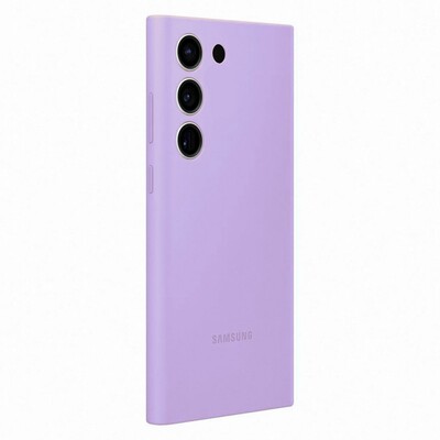 Накладка Soft-touch для Samsung S23 Сиренивая