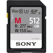 Карта памяти Sony SF-M SDXC 512GB Class10 UHS-II 150/277Mb/s SF-M512