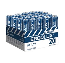 Батарейки Ergolux AA 1.5В 20 шт