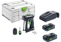 Аккумуляторная дрель-шуруповерт Festool C 18 HPC 4,0 I-Plus 576435