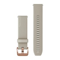 Ремешок Garmin Quick Release 20 mm Silicone Beige Rose Gold 010-13114-02