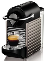 Кофемашина капсульная Delonghi Nespresso Pixie C61 Electric Titan