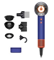 Фен Dyson Supersonic Nural HD16 Gift Edition Prussian Blue Topaz Orange кейс для хранения