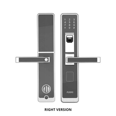 Замок дверной Xiaomi Aqara Smart Door Lock Silver (Вправо)