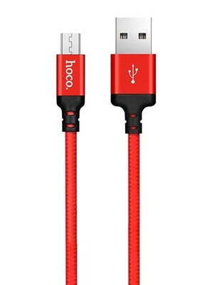 Кабель HOCO X14 Times Speed USB-microUSB 2м Красный