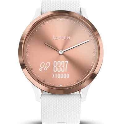 Часы Garmin Vivomove HR Sport Rose Gold White 010-02240-00 фото 6