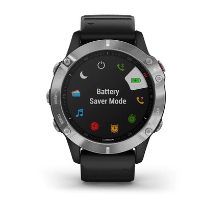 Часы Garmin Fenix 6 Silver / Black 010-02158-00 фото 10