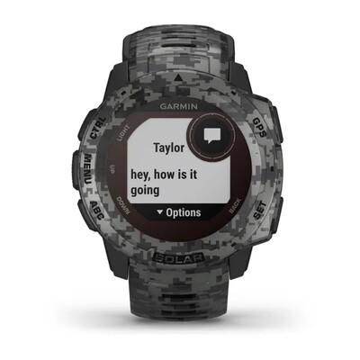 Часы Garmin Instinct Solar Camo Edition Graphite 010-02293-15 фото 8