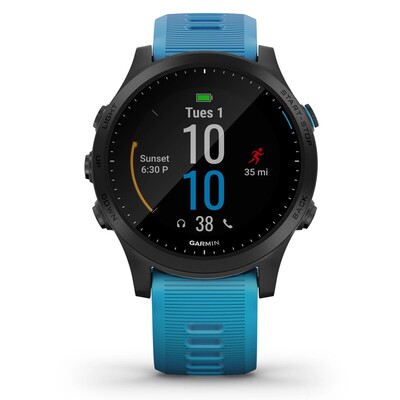 Часы Garmin Forerunner 945 HRM Wi-Fi NFC Blue 010-02063-10 фото 7