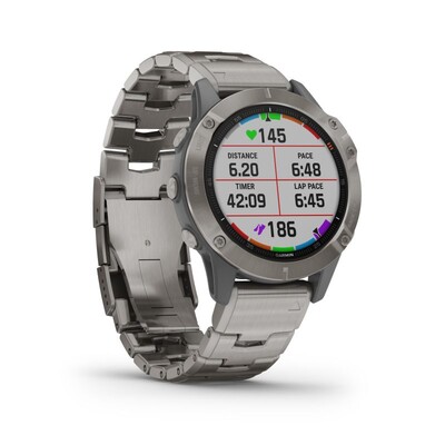 Часы Garmin Fenix 6 Pro Sapphire Titanium Grey 010-02158-23 фото 21