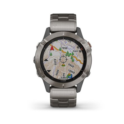 Часы Garmin Fenix 6 Pro Sapphire Titanium Grey 010-02158-23 фото 19