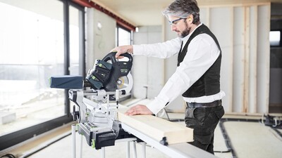 Аккумуляторная торцовочная пила Festool KSC 60 EB-Basic 576847 без аккумулятора фото 8