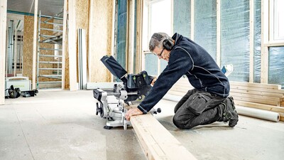 Аккумуляторная торцовочная пила Festool KSC 60 EB-Basic 576847 без аккумулятора фото 15