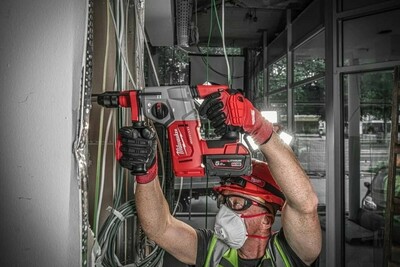 Аккумуляторный перфоратор Milwaukee M18 blhx-0X 4933478891 без аккумулятора фото 9