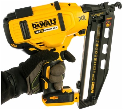 Аккумуляторный гвоздезабивной пистолет DeWalt DCN660N без аккумулятора фото 4