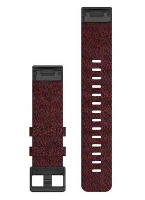 Ремешок Garmin QuickFit 22 mm Nylon Heathered Red 010-12863-06 фото 2