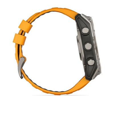 Часы Garmin Fenix 8 51mm Amoled Sapphire Titanium Spark Orange 010-02905-11 фото 5