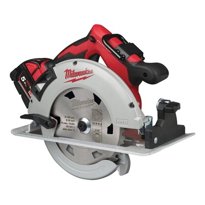 Аккуммуляторная циркулярная пила Milwaukee M18 BLCS66-502X 4933464590 фото 3