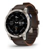 Часы Garmin D2 Mach 1 Titanium Aviator Leather Brown 010-02582-55 фото 2