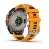 Часы Garmin Fenix 8 47mm Amoled Sapphire Titanium Orange 010-02904-11 фото 11